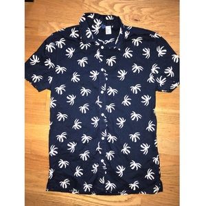 Navy Blue H&M Button Down